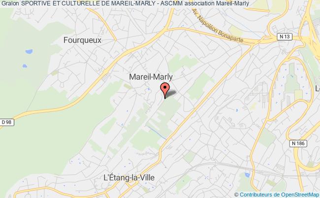 plan association Sportive Et Culturelle De Mareil-marly - Ascmm Mareil-Marly