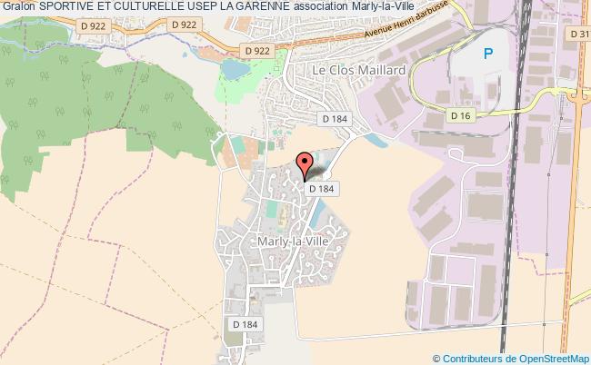 plan association Sportive Et Culturelle Usep La Garenne Marly-la-Ville