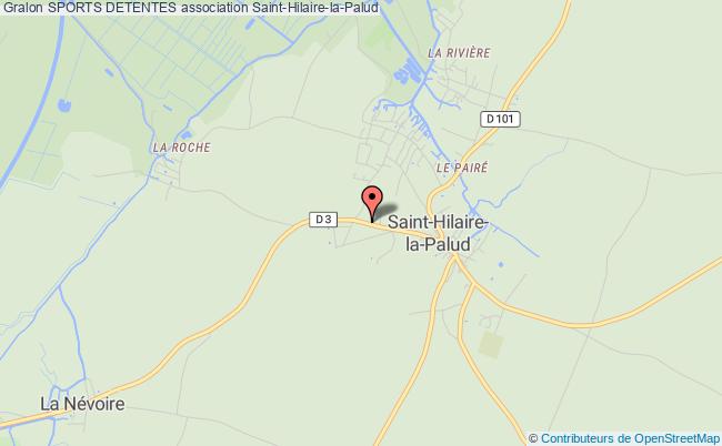 plan association Sports Detentes Saint-Hilaire-la-Palud