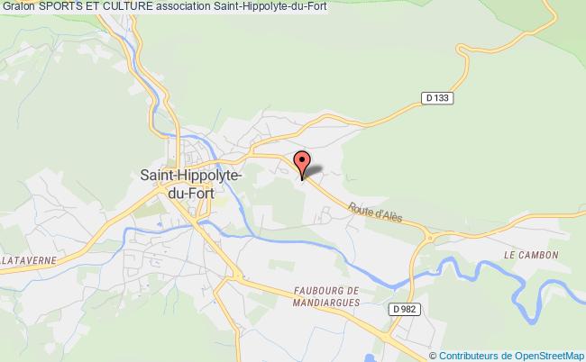 plan association Sports Et Culture Saint-Hippolyte-du-Fort