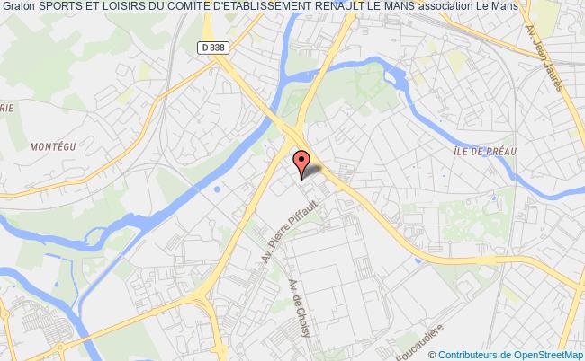 SPORTS ET LOISIRS DU COMITE D'ETABLISSEMENT RENAULT LE MANS