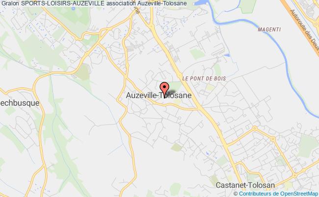 plan association Sports-loisirs-auzeville Auzeville-Tolosane