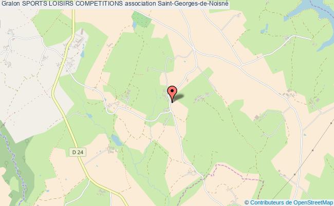plan association Sports Loisirs Competitions Saint-Georges-de-Noisné