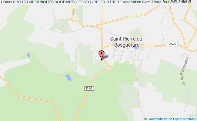 plan association Sports Mecaniques Solidaires Et Securite Routiere Saint-Pierre-du-Bosguérard