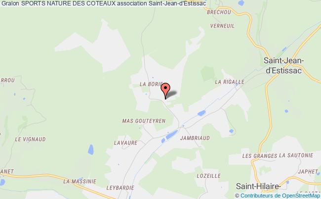 plan association Sports Nature Des Coteaux Saint-Jean-d'Estissac
