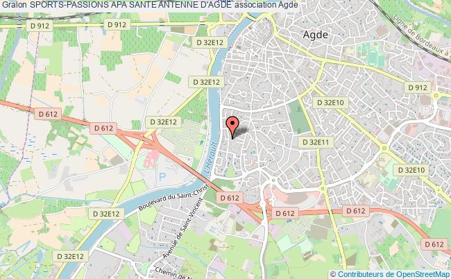 SPORTS-PASSIONS APA SANTE ANTENNE D'AGDE