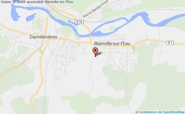 plan association Spsm54 Blainville-sur-l'Eau