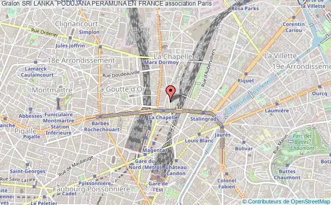 plan association Sri Lanka  Podujana Peramuna En France Paris