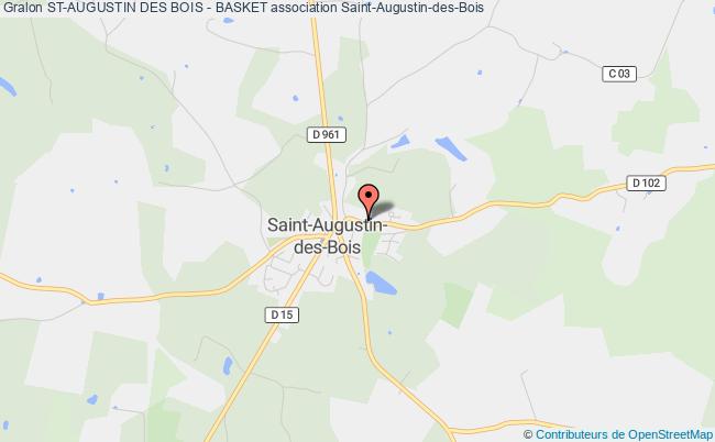 plan association St-augustin Des Bois - Basket Saint-Augustin-des-Bois