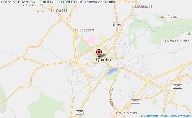 plan association St Brandan - Quintin Football Club Quintin