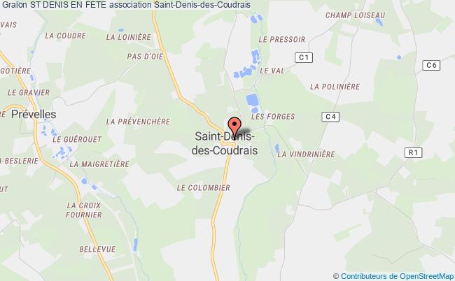 plan association St Denis En Fete Saint-Denis-des-Coudrais