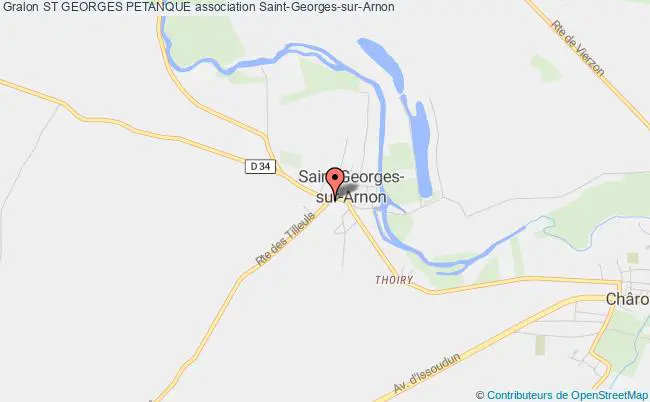 plan association St Georges Petanque Saint-Georges-sur-Arnon