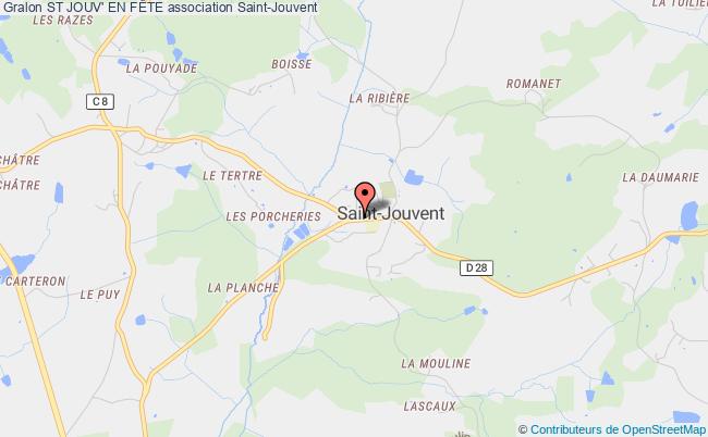 plan association St Jouv' En FÊte Saint-Jouvent