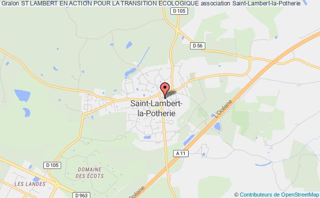 plan association St Lambert En Action Pour La Transition Ecologique Saint-Lambert-la-Potherie