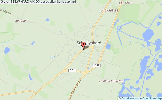 plan association St Lyphard Aikido Saint-Lyphard