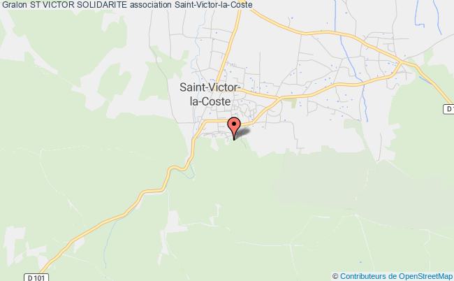 plan association St Victor Solidarite Saint-Victor-la-Coste