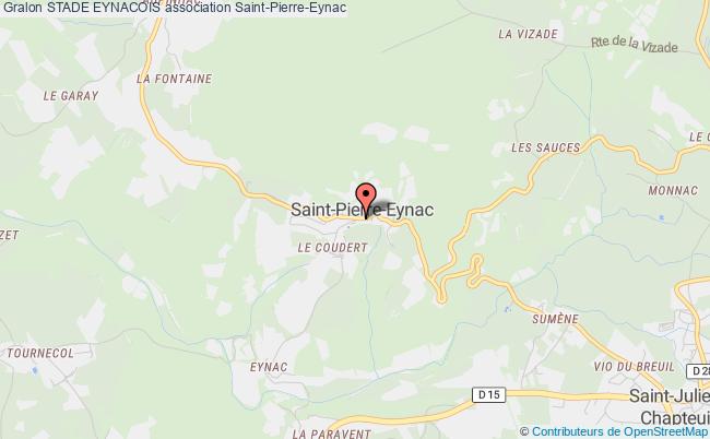 plan association Stade Eynacois Saint-Pierre-Eynac