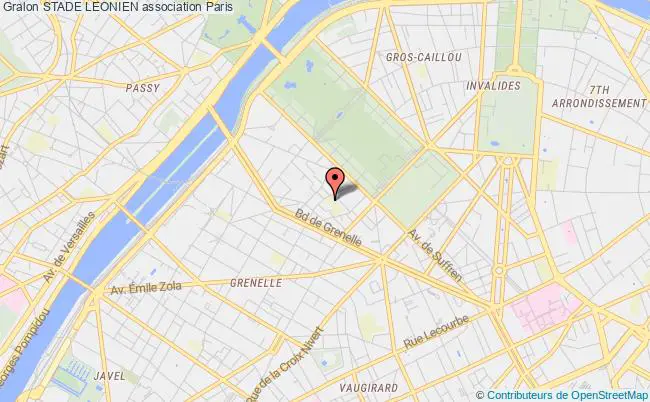 plan association Stade Leonien Paris