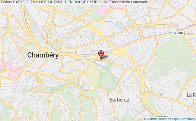 plan association Stade Olympique Chamberien Hockey Sur Glace Chambéry
