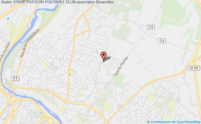 plan association Stade Poitevin Football Club Buxerolles