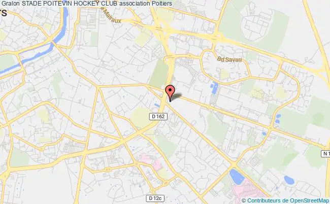 plan association Stade Poitevin Hockey Club Poitiers