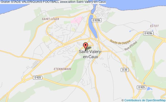 plan association Stade Valeriquais Football Saint-Valery-en-Caux