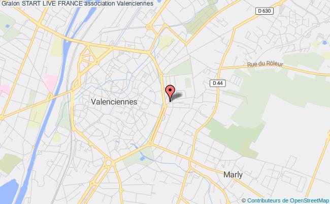 plan association Start Live France Valenciennes