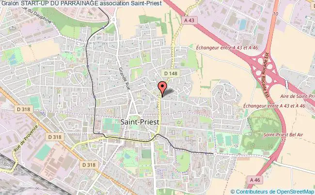 plan association Start-up Du Parrainage Saint-Priest