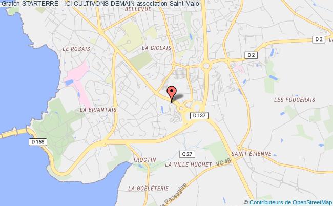 plan association Starterre - Ici Cultivons Demain Saint-Malo