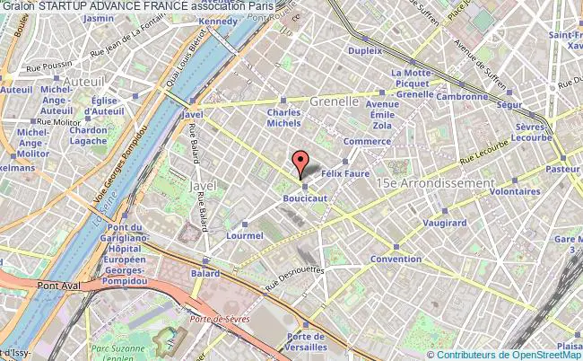 plan association Startup Advance France Paris