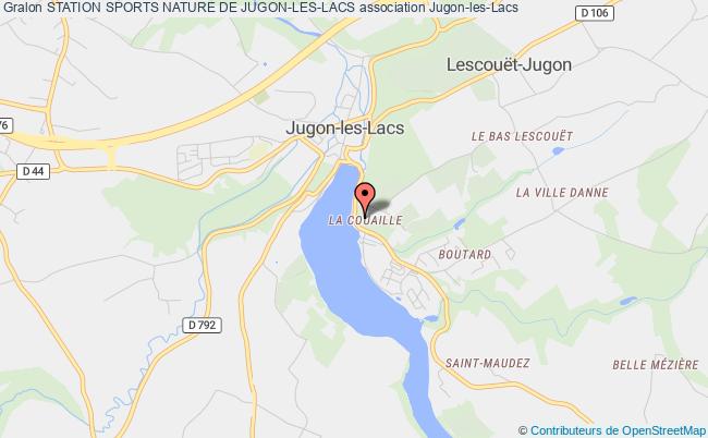 plan association Station Sports Nature De Jugon-les-lacs Jugon-les-Lacs - Commune nouvelle