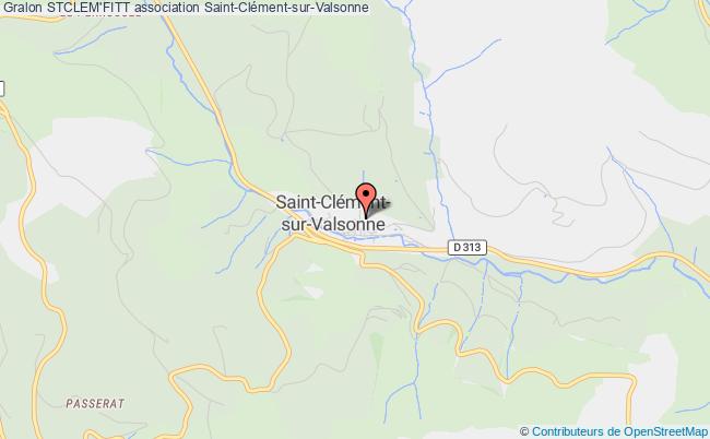 plan association Stclem'fitt Saint-Clément-sur-Valsonne