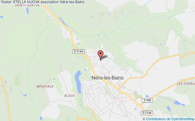 plan association Stella Nuova Néris-les-Bains