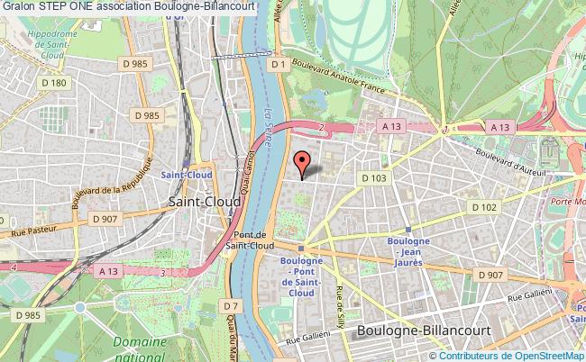 plan association Step One Boulogne-Billancourt