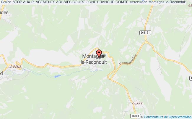 plan association Stop Aux Placements Abusifs Bourgogne Franche-comte Montagna-le-Reconduit