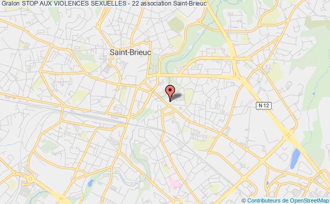 plan association Stop Aux Violences Sexuelles - 22 Saint-Brieuc