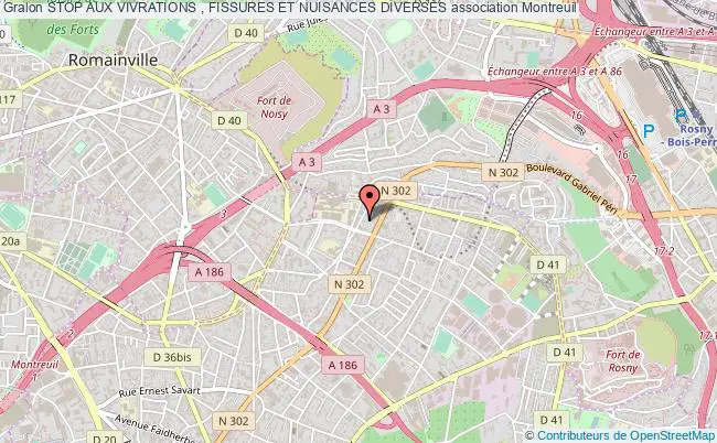 plan association Stop Aux Vivrations , Fissures Et Nuisances Diverses Montreuil