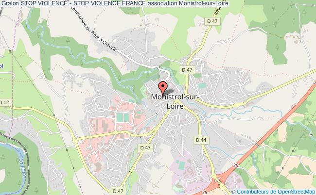 plan association Stop Violence - Stop Violence France Monistrol-sur-Loire