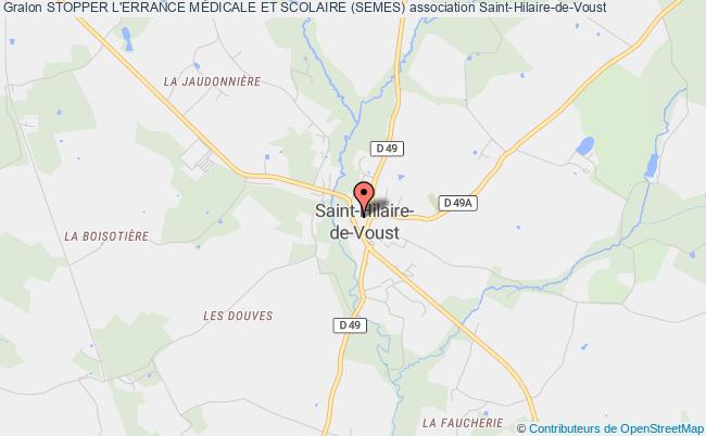 plan association Stopper L'errance MÉdicale Et Scolaire (semes) Saint-Hilaire-de-Voust