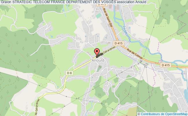 plan association Strategic Telecom France Departement Des Vosges Anould