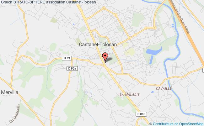 plan association Strato-sphere Castanet-Tolosan