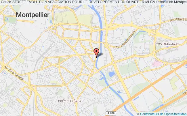 plan association Street Evolution Association Pour Le Developpement Du Quartier Mlca Montpellier