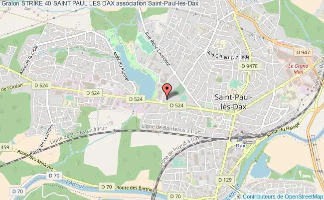 plan association Strike 40 Saint Paul Les Dax Saint-Paul-lès-Dax