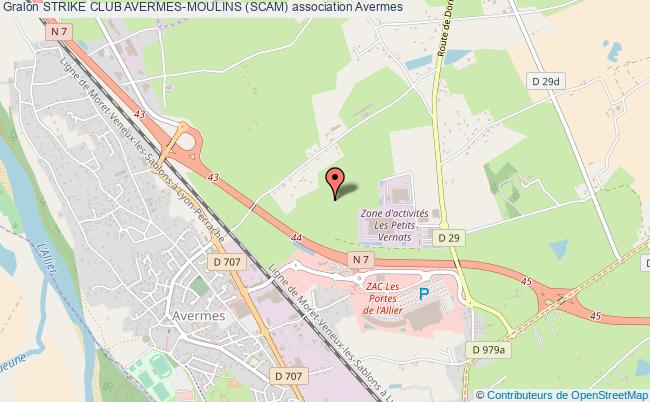 plan association Strike Club Avermes-moulins (scam) Avermes