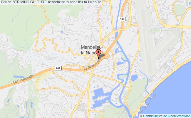 plan association Striving Culture Mandelieu-la-Napoule