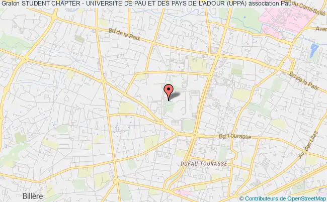 plan association Student Chapter - Universite De Pau Et Des Pays De L'adour (uppa) Pau