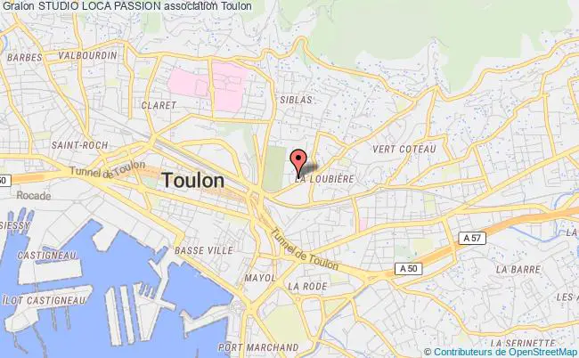 plan association Studio Loca Passion Toulon