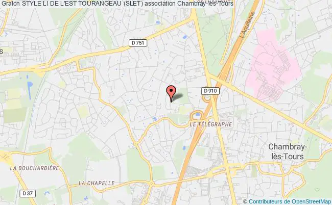 plan association Style Li De L'est Tourangeau (slet) Chambray-lès-Tours