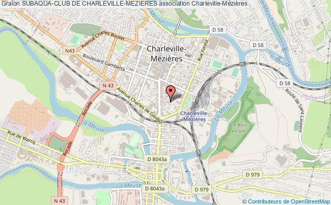 plan association Subaqua-club De Charleville-mezieres Charleville-Mézières