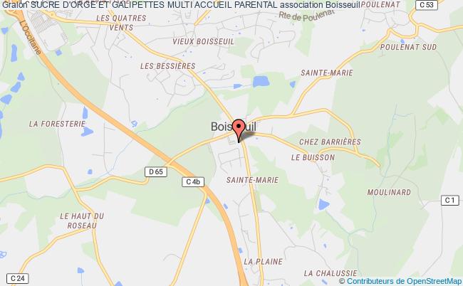 plan association Sucre D'orge Et Galipettes Multi Accueil Parental 